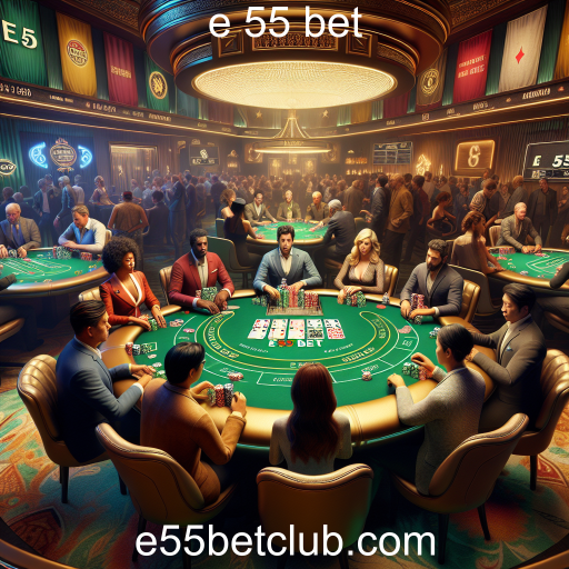 Descubra o Mundo do Pôquer no e 55 bet